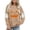 Khaki, variant on Women Halloween Crewneck Sweatshirt, JIANLAI Cute Jack‑O‑Lantern Pumpkin Face & Ghost Graphic Long Sleeve Pullover, Oversized Round Neck Fall Winter Casual Tops