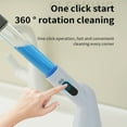 thumbnail image 5 of Cleaning Supplies Electric Spin Scrubber with LED Digital Display,Cordless Horse Power Shower Scrubber with Adjustable Long Handle,Electric Scrub Mop for with 7 Replaceable Brush Heads, 5 of 9