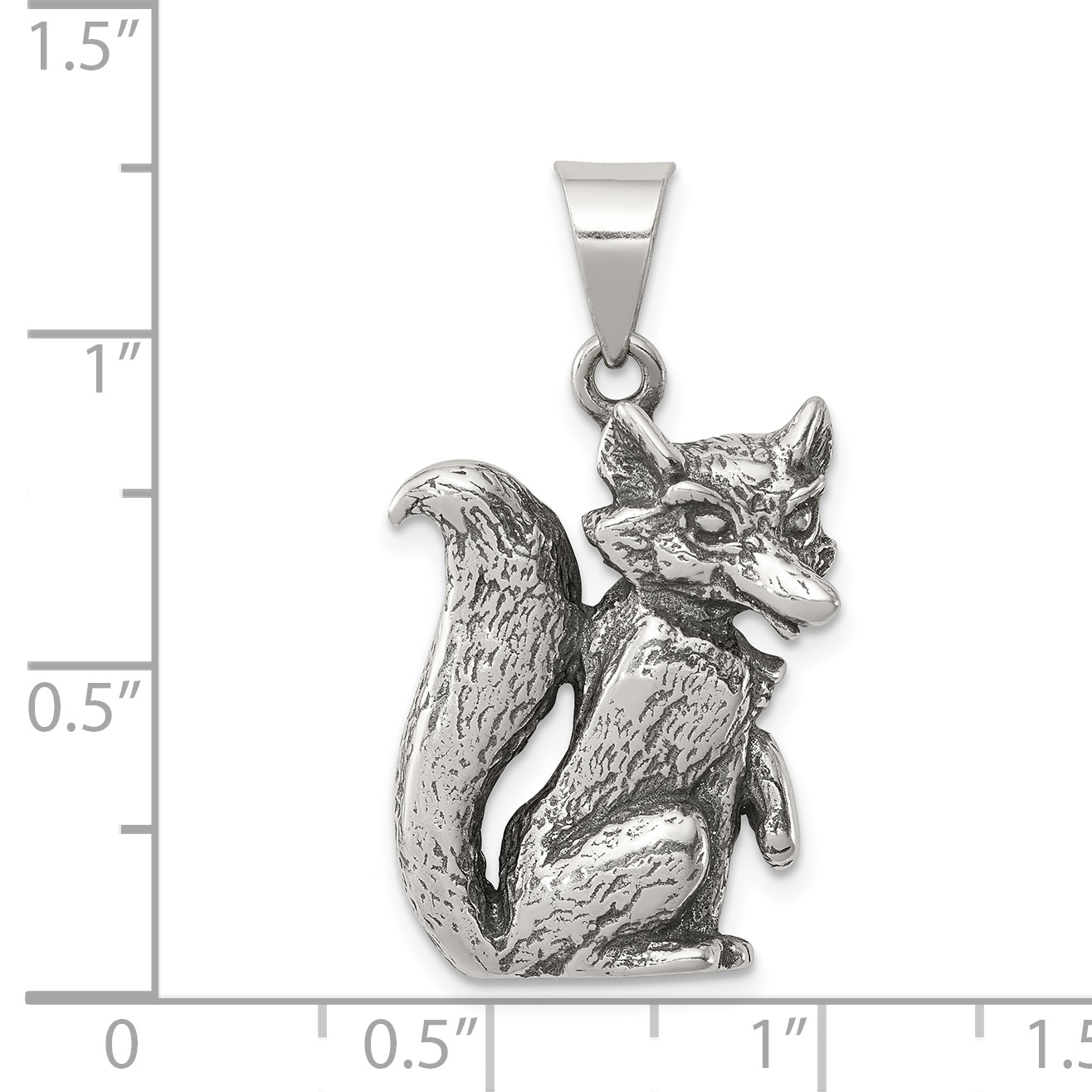 fox charm necklace