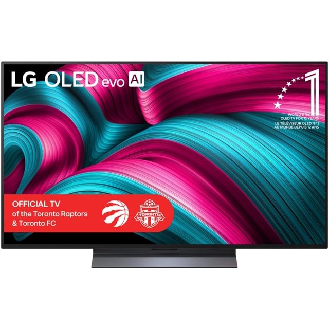 LG 48” -Inch C5 OLED evo 4K Smart TV | α9 AI Processor 4K Gen 8 | Alexa Built-in | Up to 144Hz Refresh Rate | HDMI 2.1 | WebOS 25, Dolby Vision (2025 Model -OLED48C5PUA)- Certified Refurbished