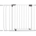 thumbnail image 3 of Puerta de seguridad para bebés Dreambaby Liberty Walk Thru con salida de 3.5 pulgadas, blanca, 3 of 9