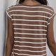 thumbnail image 4 of Fiudx Liquidación de Ahorros de Verano Blusa de Manga Corta Estampada a La Moda para Mujer, Blusas Informales con Cuello Redondo, 4 of 5