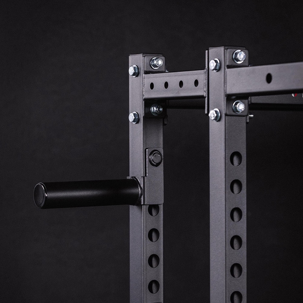 Titan Fitness T-2 Series Power Rack Extension Kit, Black 83" Height x 10" Depth, 2x2 12-Gauge Steel Uprights, Bolt-Together Rack Expansion for Home Gym with Weight Plate Holders