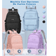 thumbnail image 3 of Mochila Escolar Viaje Bolsa Mujer Para Laptop Xtellar morado, 3 of 4