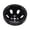 black, variant on Abbracc Short Water Pump Pulley Accessories Repalcement for Chevy 1965-1968 silver