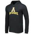 thumbnail image 2 of Men's Concepts Sport Black/Charcoal Appalachian State Mountaineers Meter Pullover Hoodie & Pant Sleep Set, 2 of 5