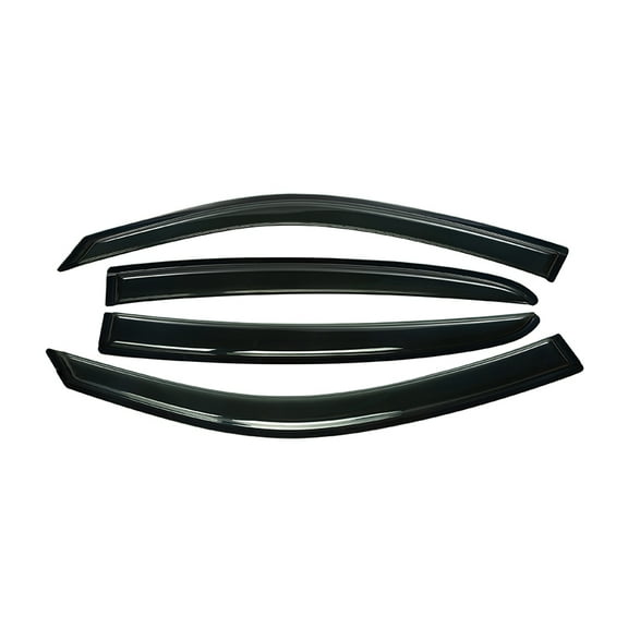 Possbay 4Pcs Window Visor Rain Deflector Vent Sun Guard Fits for Dodge Charger 2011-22