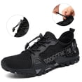 thumbnail image 4 of ChiVerve Hiking Barefoot Shoes for Women Men Breathable & Non-Slip Athletic Footwear Wide Toe Water Shoes, Designed for Walking & Running & Swimming | Black, 3 Men, 4 of 5