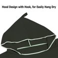 thumbnail image 3 of Towel Hiturbo, poncho de surf, secado rápido, con capucha, 112 cm, 3 of 6