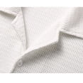 thumbnail image 4 of CHUMUD Men Summer Casual Shorts 2 Piece Outfits Sets Solid Short Sleeve Pocket Button Down Shirts Elastic Shorts Tracksuit, 4 of 8