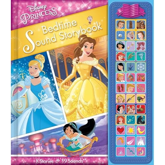 Pre-Owned Disney Princess - Bedtime Sound Storybook - PI Kids, 9781503718890, 1503718891, Paperback,