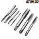 thumbnail image 4 of STONEGO-taladro de mano cónico de acero, 5 piezas/7 piezas, punta en espiral, rosca de tornillo estriado recto, M3/M4/M5/M6/M8/M10/M12, 4 of 5