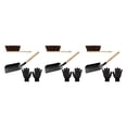 thumbnail image 2 of Yuarrent Fireplace Tools Hearth Brush Set Gloves for Wood Burner Firepit Type1 NO1, 2 of 5