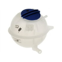 Front Radiator Coolant Overflow Expansion Tank with Cap - Compatible with 1998 - 2010 Volkswagen Beetle 1999 2000 2001 2002 2003 2004 2005 2006 2007 2008 2009