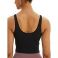 thumbnail image 5 of FUTATA Sports Bra for Women Middle Impact Support Wirefree Yoga Bra Sexy Backless Lingerie Bra Top Fitness Excercise Running Tank Top, 5 of 7