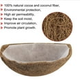 thumbnail image 4 of Wall Basket Liners Flower Planter Half Round Coconut Liner Half Circle Wall Fiber Replacement Liners Window, 4 of 6