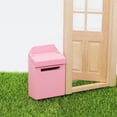thumbnail image 5 of Masteelf 1 Pc 1 to 12 Ratio Wooden Mailbox DIY Mailbox Miniature Mailbox for Kids DIY Accessories ( ), 5 of 10