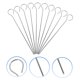 thumbnail image 5 of unbranded 50Ud Pinchos Para Barbacoa De Acero Inoxidable Resistentes Antióxido Para Carne Vegetales Y Exterior, 5 of 8