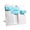 White and blue, variant on Space Saving Foldable Reading Stand with Page Clip Extendable Arm Adjustable Textbook Stand for Music Scores Cookbook