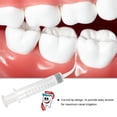 thumbnail image 1 of 10Pcs 12ml Disposable Dental Syringe Transparent Elbow Syringe Teeth Washing Tool Dental Irrigation Liquid Extraction Tool Teeth Care, 1 of 8