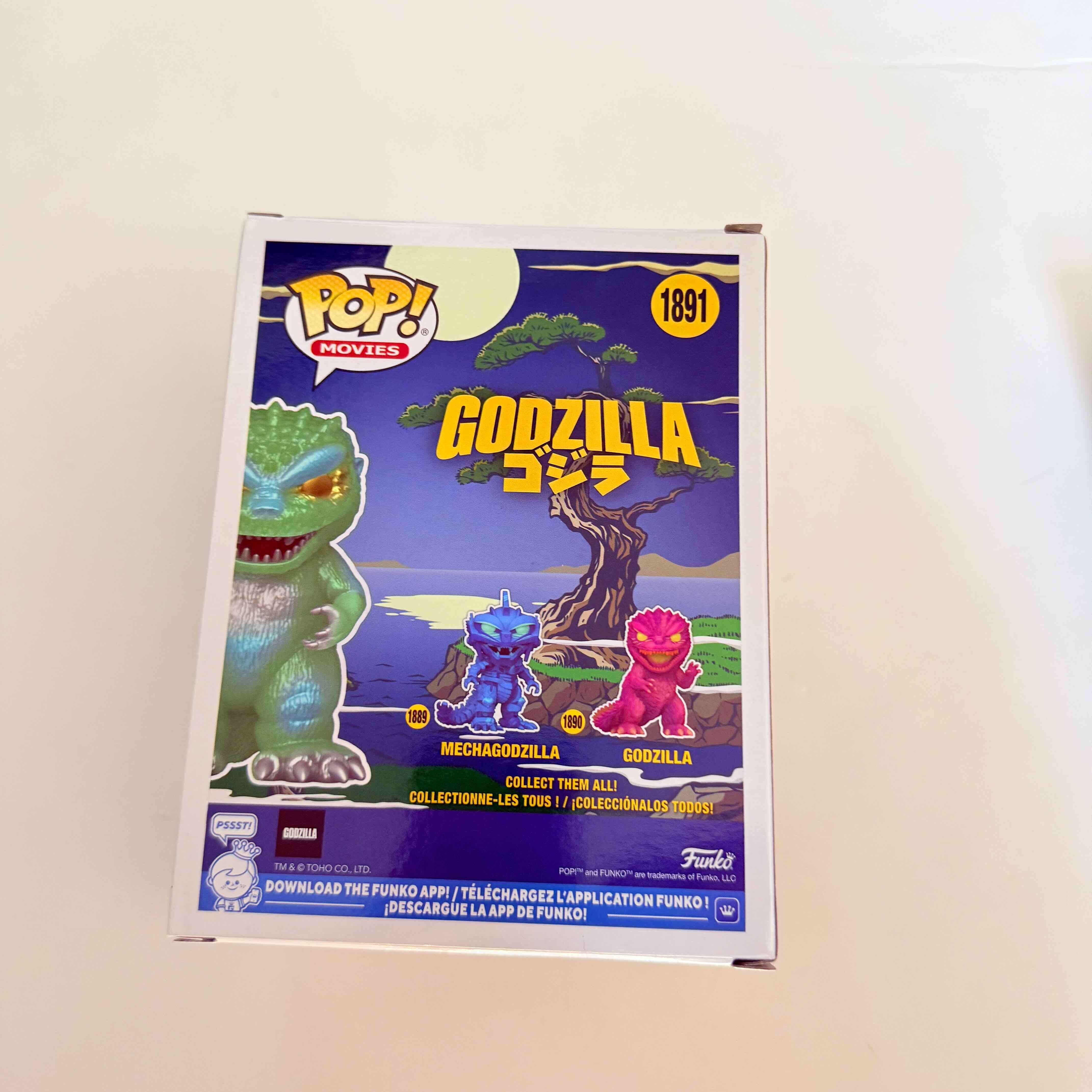 Funko Pop! Movies Deluxe #1891 Godzilla - Walmart.com