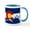 White/Blue Inside, variant on CafePress - Colorado Mountain Flag Mugs - 11 oz Ceramic Mug - Novelty Coffee Tea Cup