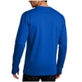 thumbnail image 5 of cfhntfmh Mens Long Sleeve Workout Shirts with Thumb Holes Casual Base Layer Athletic Running Gym Hiking Shirts(Dark Blue, Large), 5 of 7