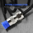 thumbnail image 2 of 50PCS RG6 Compression Connectors Coaxial Cable Waterproof Connection F Compression Connector RG6 Coaxial Compression Tool, 2 of 9