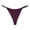 Purple, variant on Low Rise Seamless Ice Silk T Back Panty with Crotch for Women Comfortable And Elegant Design Remote Control Vibe for Woman Panties