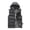 Dark Gray, variant on Fesfesfes Men Heating Vest Casual Solid Intelligent Dual Control Hooded Fever Clothing Zipper Heating Vest Under $10