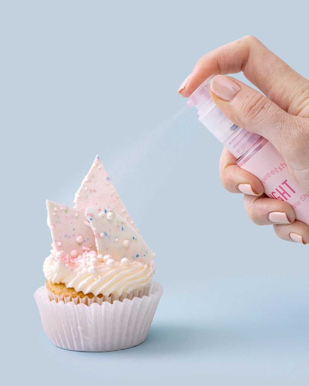 Sweetshop Light Pink Dust Pump .35oz Dessert Toppings