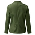 thumbnail image 6 of Women's Casual Blazers Open Front Long Sleeve Work Office Jackets Coat, 6 of 8