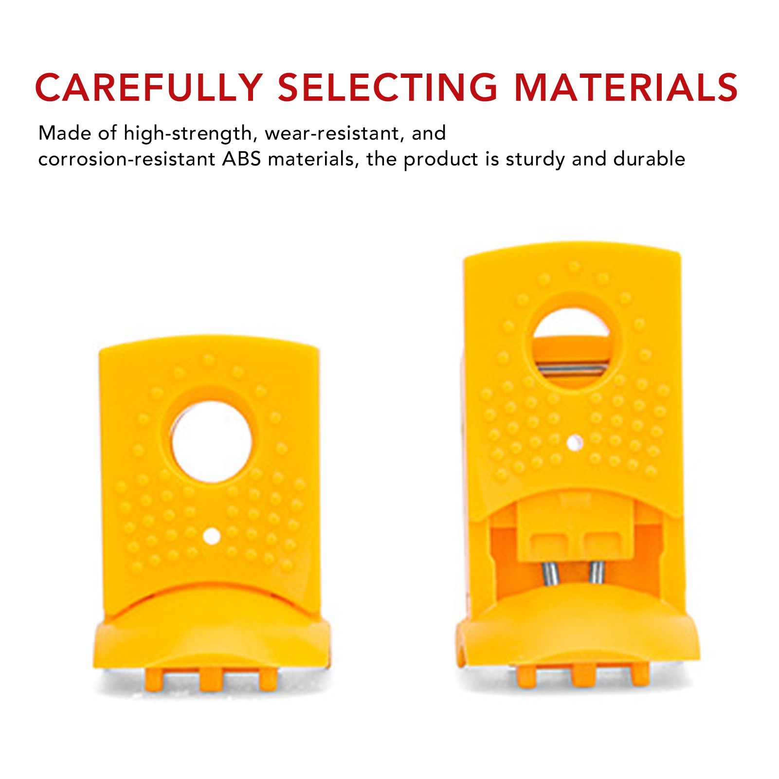 Lot De 4 Serrures De Sécurité Pour Disjoncteur Miniature - Corps Aluminium Anti-étincelles - Pour Maintenance électrique