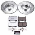 thumbnail image 3 of PowerStop Front Z26 Street Warrior Carbon-Fiber Ceramic Brake Pad and Drilled and Slotted Rotor Kit Fits: HYUNDAI Select Models K5843-26, 3 of 9