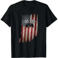 thumbnail image 1 of Indiana Racecar Vintage Distressed Funny Auto Racing Unisex T-Shirt Y3157, S-5XL, 1 of 4
