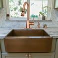 thumbnail image 3 of Akicon Kitchen Faucet with Single Level Handle and Pull Down Sprayer Antique Copper Copper Finish, 3 of 5