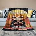 thumbnail image 2 of Nawypu  Sushi Blanket Japanese Food Flannel Throw Blanket Cute Cartoon Sushi Food Themed Bed Blanket for Adults Kids, 2 of 6