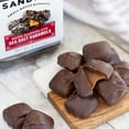Sanders specialty quality dark chocolate sea salt caramels small batch