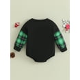 thumbnail image 5 of Baby Girls Boys Sweatshirts Rompers 3M 6M 9M 12M Christmas  Dinosaur Snowman Deer Santa Print Long Sleeve Toddler Fall Bodysuits, 5 of 10