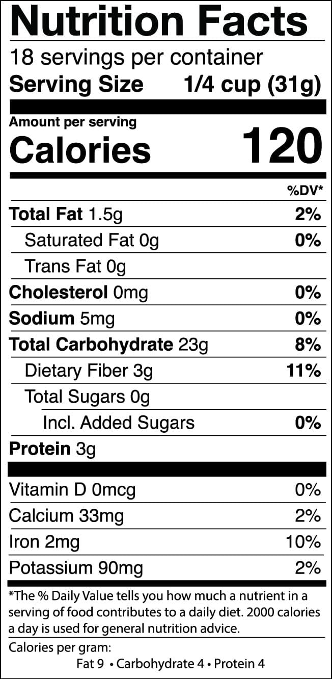 Jessica’s Natural Foods - Gluten-Free All-Purpose Flour Blend Made With the Ancient-Grain Teff and Wholesome Oat Flour, Non-GMO, and Gluten Free. 3 Per Pack