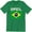 Green, variant on Brasil Brazil Brazilian Flag National Ethnic Pride World Cup-Mens T-Shirt
