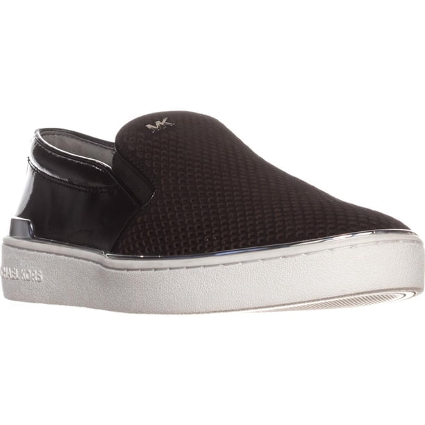 michael kors black slip on trainers