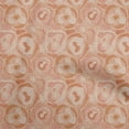 thumbnail image 1 of oneOone Rayon Light Brown Fabric Abstracts Dress Material Fabric Print Fabric By The Yard 56 Inch Wide, 1 of 5