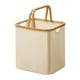 thumbnail image 1 of Cesta de almacenamiento plegable con asas para ropa sucia de moda para el hogar Beige, 1 of 9