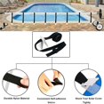 thumbnail image 1 of Kit de correas de fijación de rollo de cubierta de piscina universal liwang, 1 of 2
