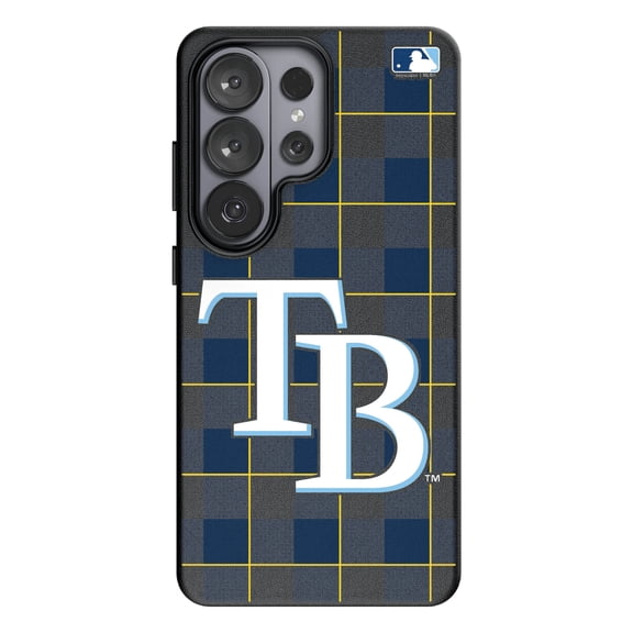 Keyscaper Tampa Bay Rays Plaid Galaxy Magnetic Bump Case