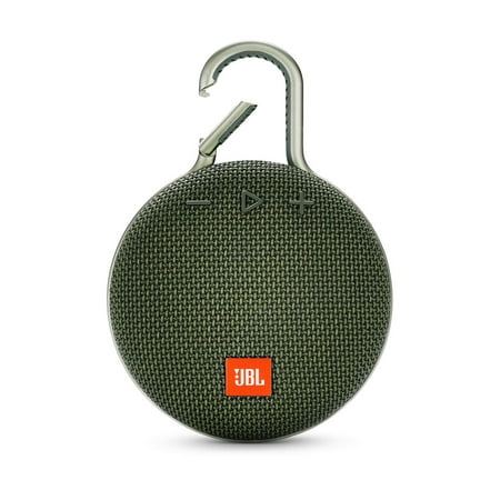 UPC: 0050036354219 | JBL Clip 3 Portable Bluetooth Speaker with Carabiner – Green