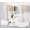 thumbnail image 4 of LumiSource Silver Lenuxe 24" Metal Table Lamp - Set of 2, 4 of 11