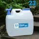 thumbnail image 4 of Contenedor de agua de plástico con barril de almacenamiento de agua Spigot para acampar al aire libre 23L Zulema Cubo para exterior, 4 of 7