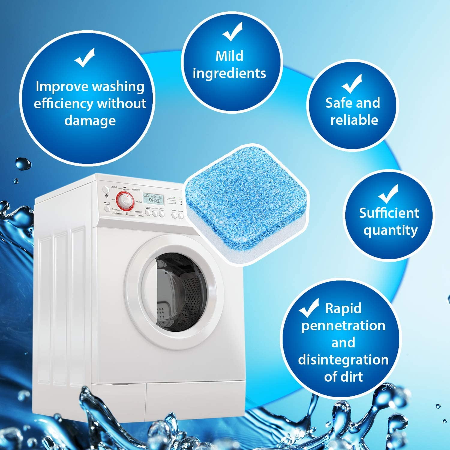 Effervescent Tablet Small Washer For Deep Cleaning And Efficient Washing  From Eyeswellsummer, $3.23